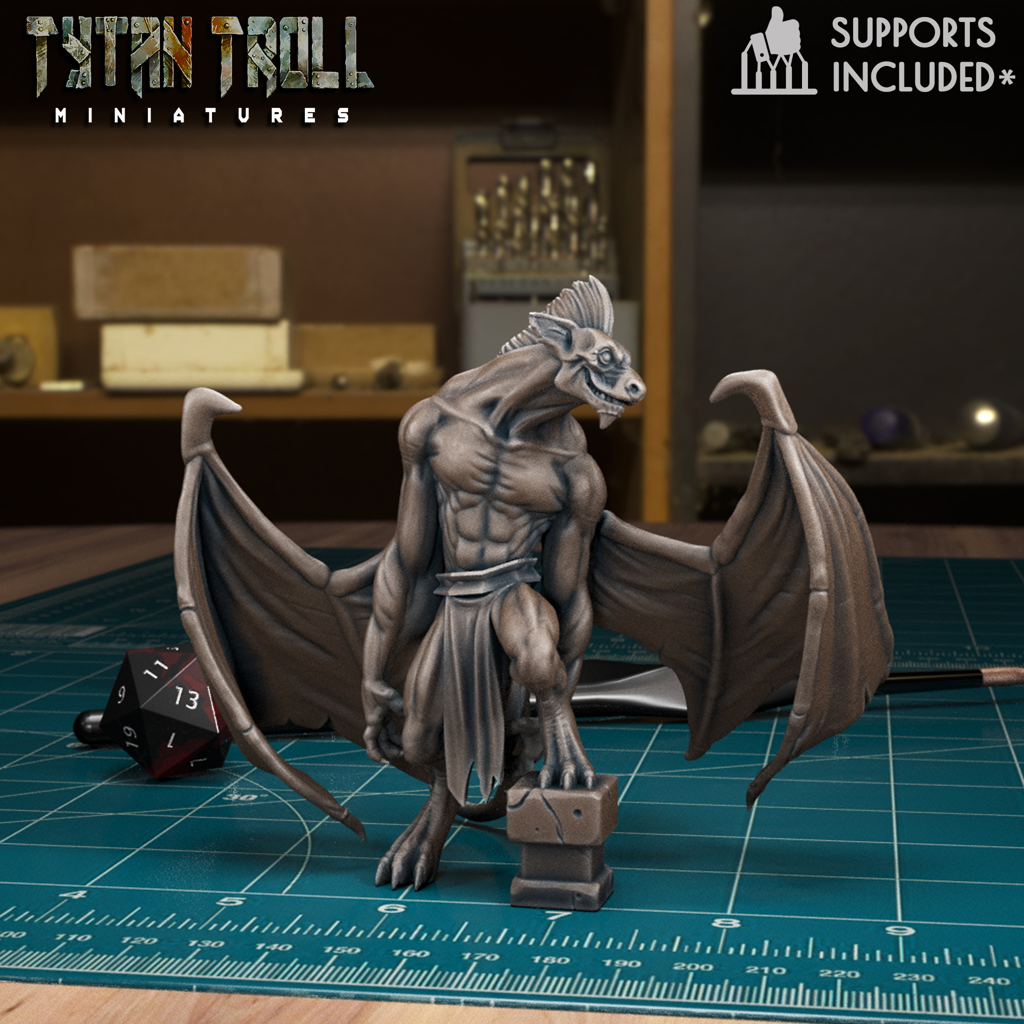 Gargoyle 04 [Pre-Supported]